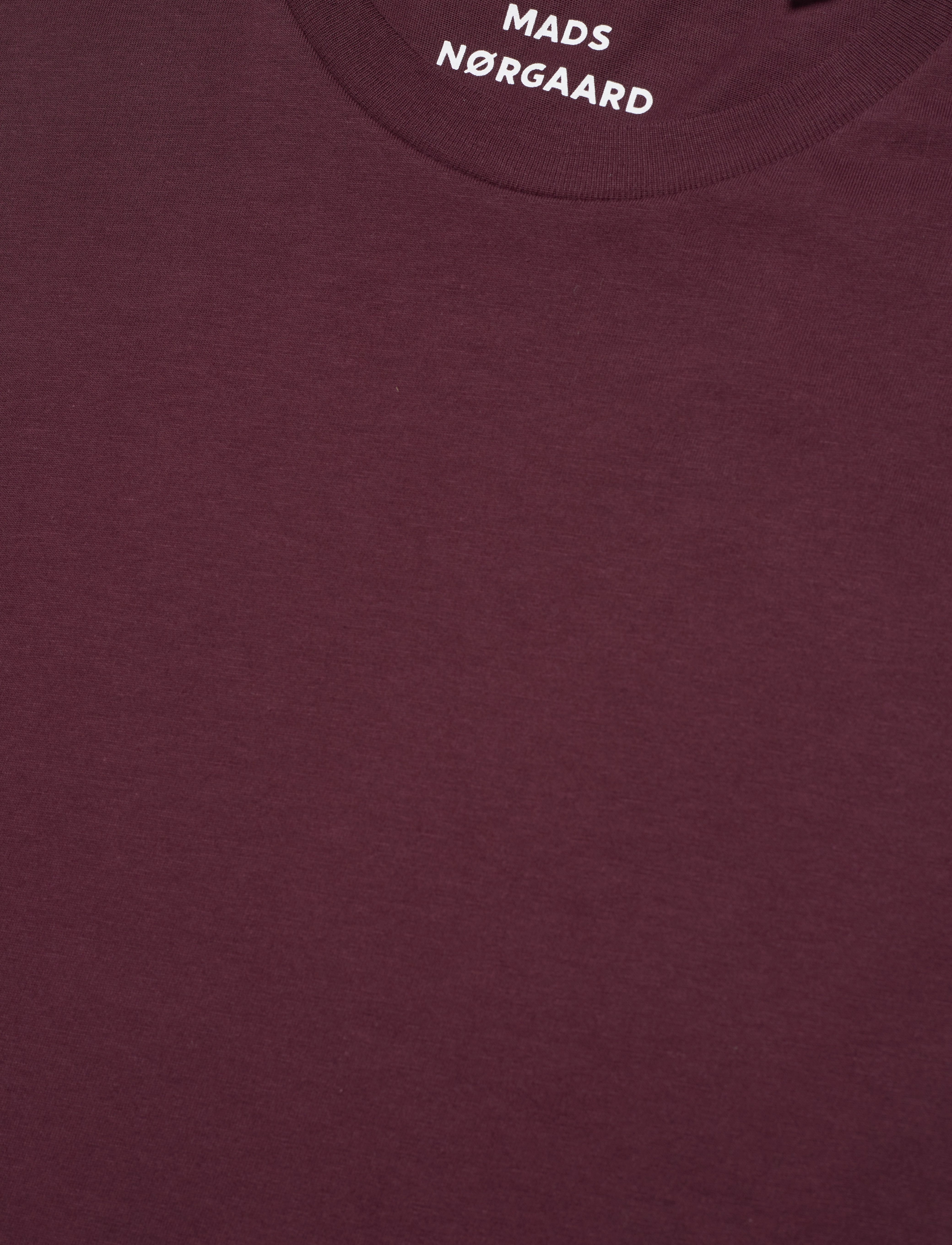 Mads Nørgaard - Fine Jersey Thor Tee FAV - short-sleeved t-shirts - winetasting - 3