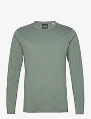 Mads Nørgaard - Organic Thor Tee LS - långärmade t-shirts - balsam green - 0