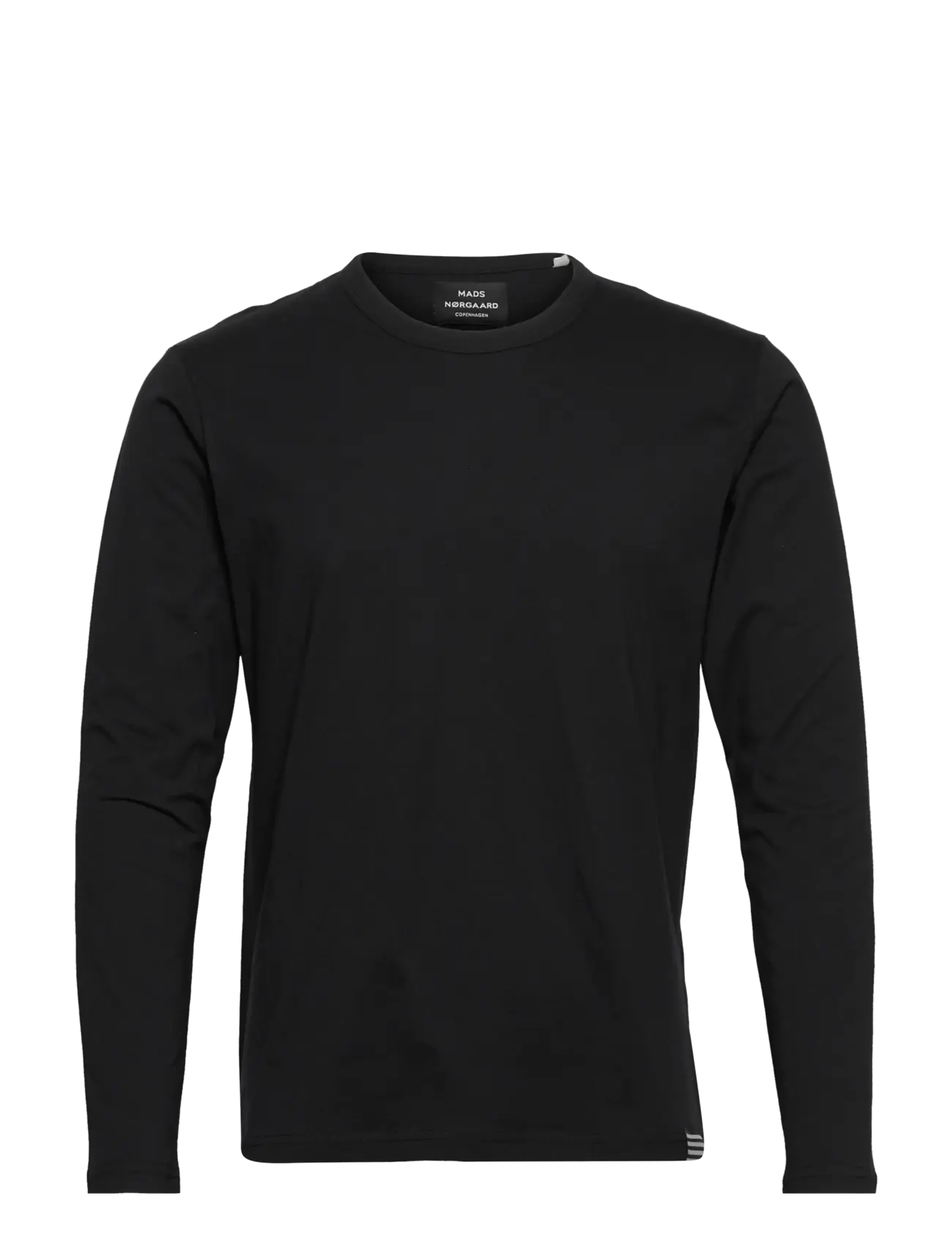 Mads Nørgaard Fine Jersey Thor Tee LS FAV - Deals - BLACK / black