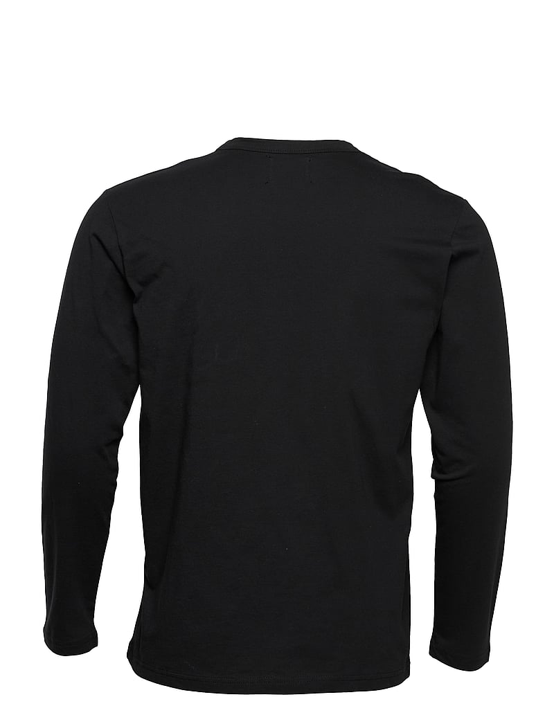 Mads Nørgaard - Fine Jersey Thor Tee LS FAV - langärmelig - black - 1