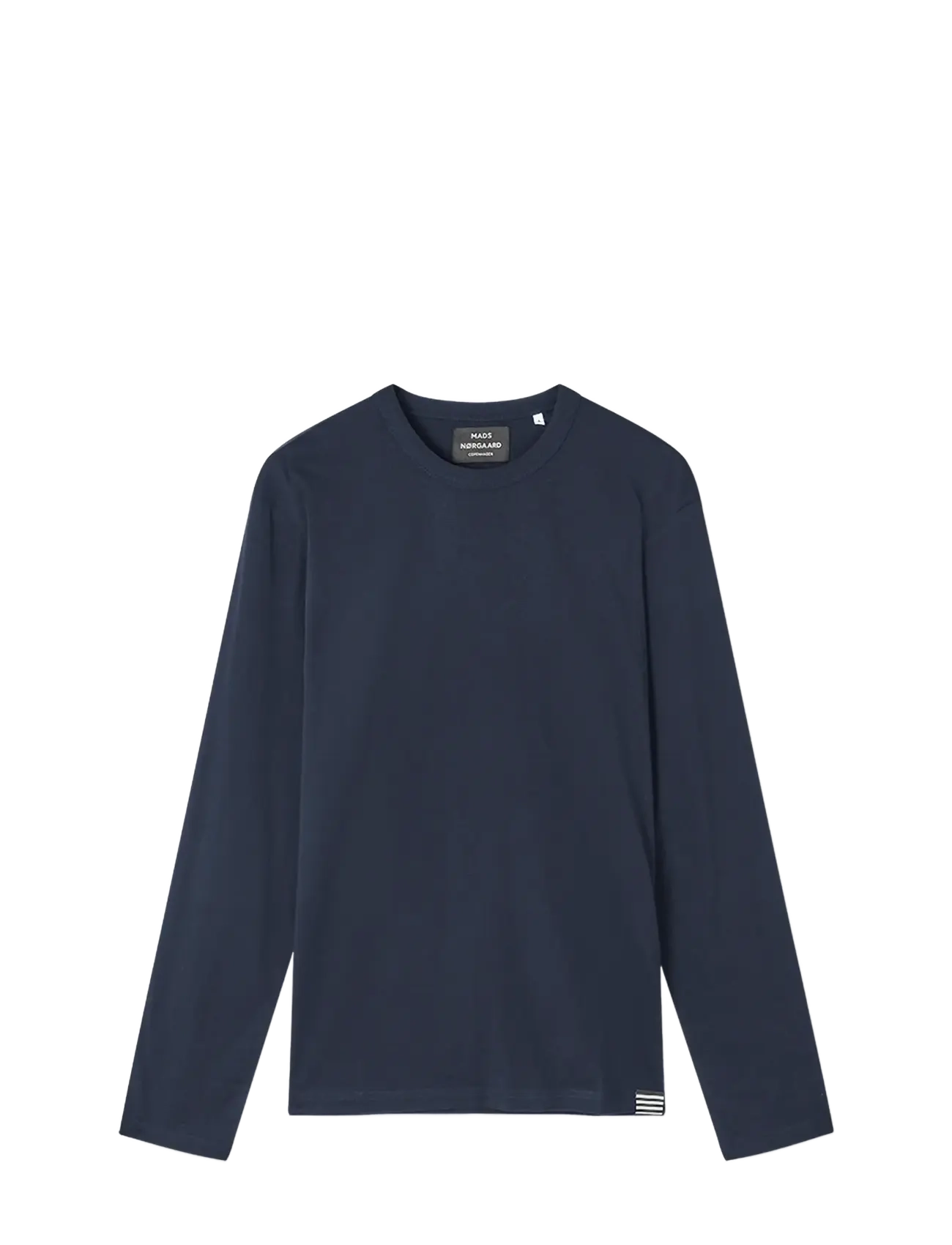 Mads Nørgaard Organic Thor Tee LS - Riided - PARISIAN NIGHT / navy