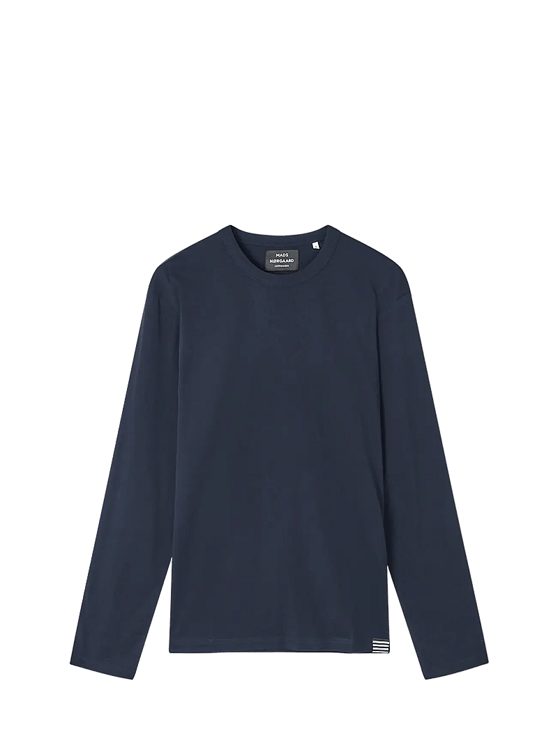 Mads Nørgaard - Organic Thor Tee LS - pikkade varrukatega t-särgid - parisian night - 0