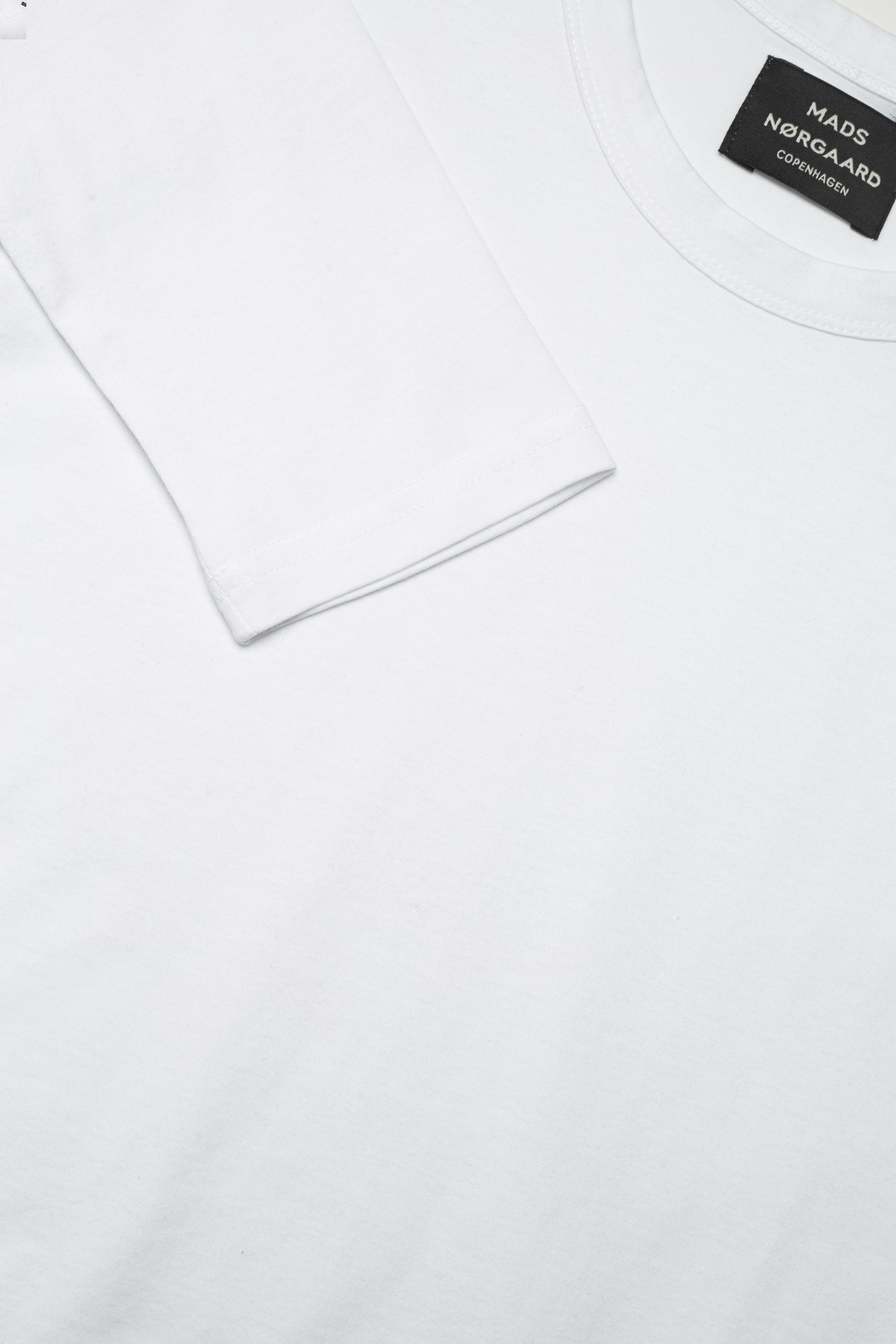 Mads Nørgaard - Fine Jersey Thor Tee LS FAV - langärmelig - white - 2