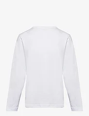 Mads Nørgaard - Organic  Thorlino L/S Tee FAV - pitkähihaiset paidat - white - 1