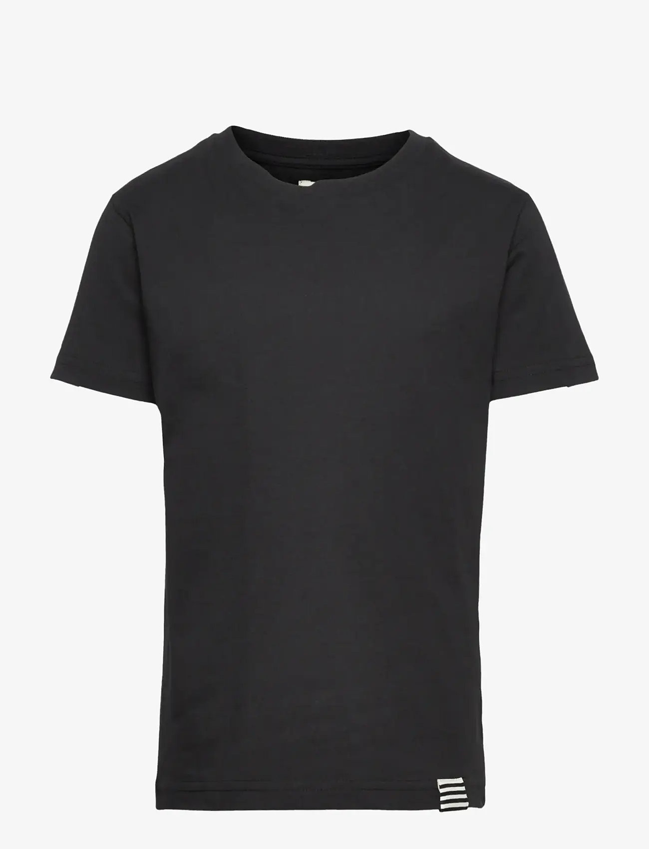 Mads Nørgaard - Fine Jersey Thorlino Tee FAV - kurzärmelige - black - 0