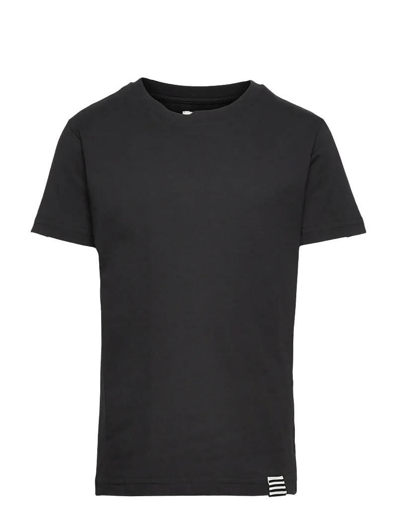 Mads Nørgaard - Fine Jersey Thorlino Tee FAV - kurzärmelige - black - 0