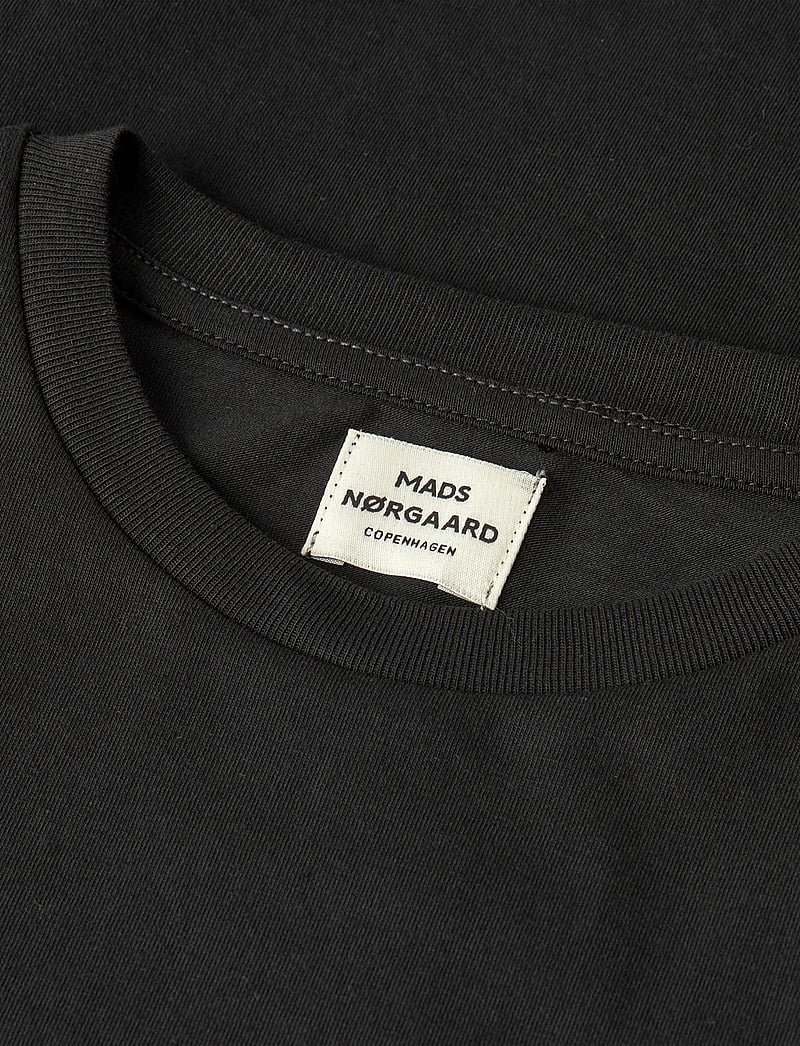 Mads Nørgaard - Fine Jersey Thorlino Tee FAV - lühikeste varrukatega t-särgid - black - 2