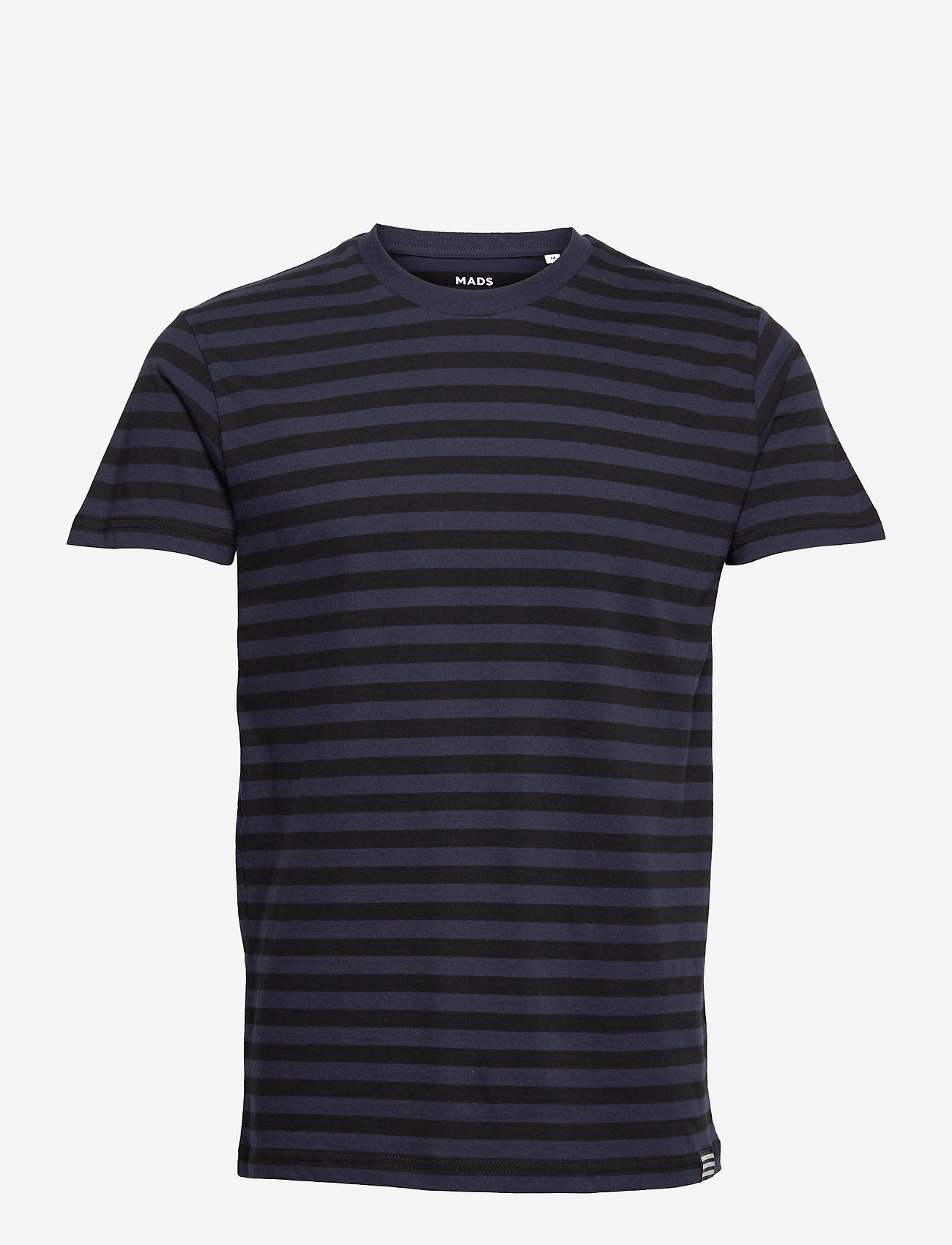 Mads Nørgaard - Organic Midi Thor Tee - short-sleeved t-shirts - navy/black - 0