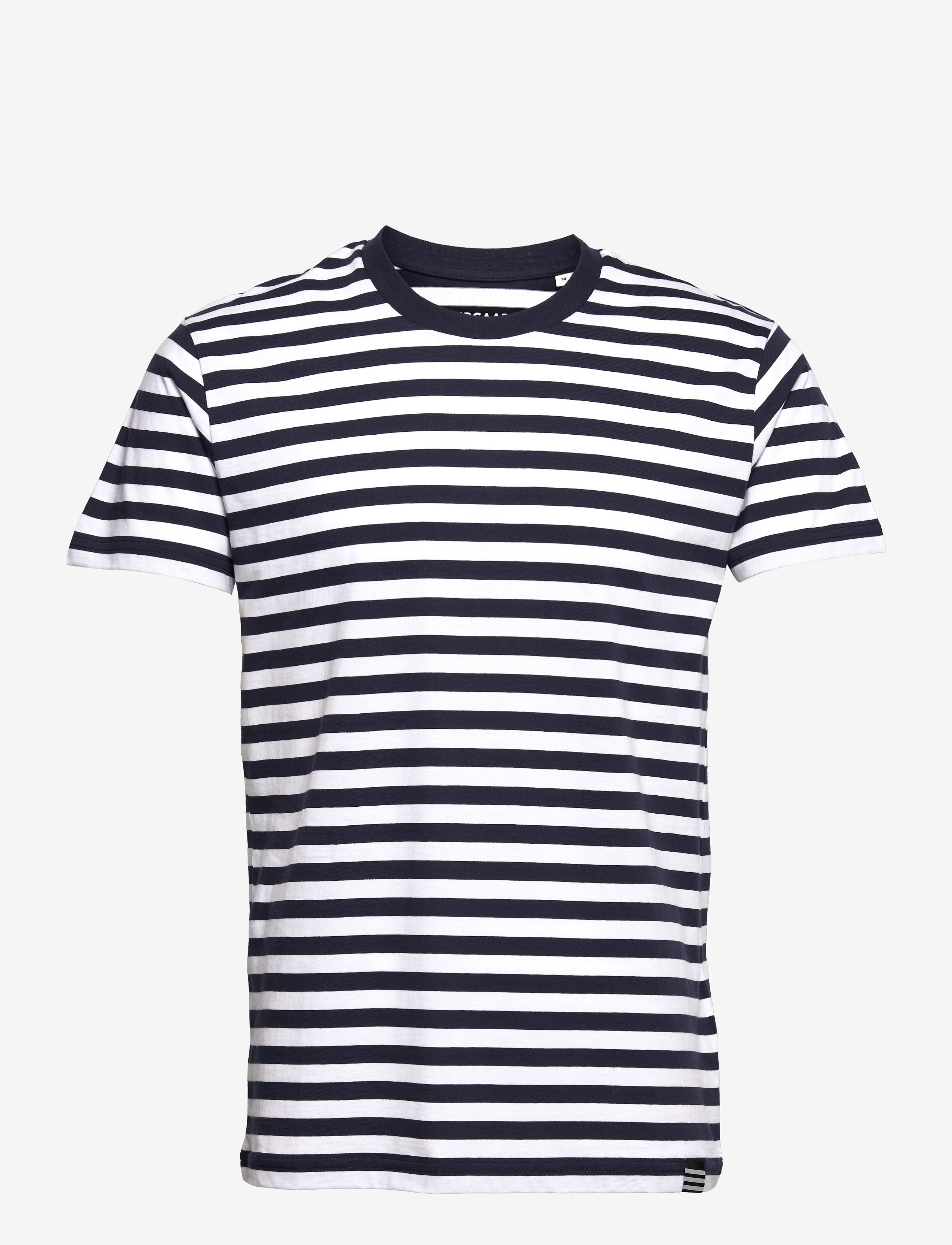 Mads Nørgaard Organic Midi Thor Tee - Kollektsioonid - NAVY/WHITE / multi