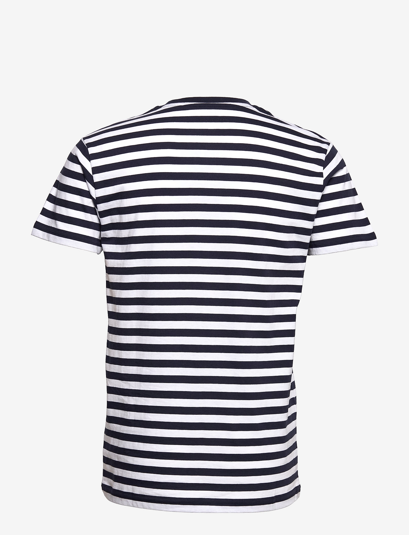 Mads Nørgaard - Organic Midi Thor Tee - short-sleeved t-shirts - navy/white - 1