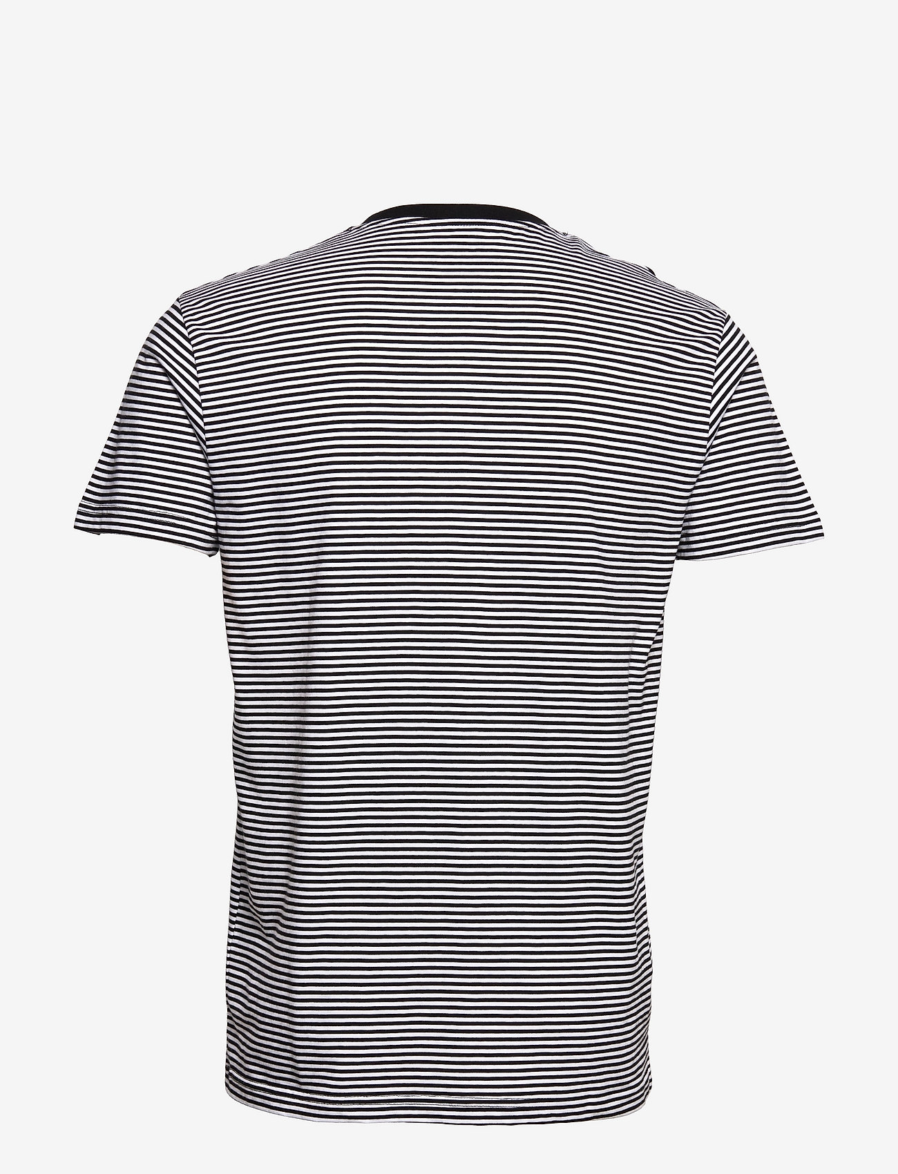 Mads Nørgaard - Organic Mini Thor Tee - kortærmede t-shirts - black/white - 1