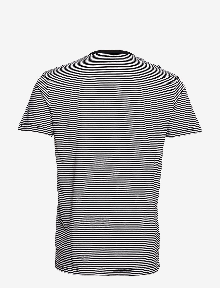 Mads Nørgaard - Organic Mini Thor Tee - short-sleeved t-shirts - black/white - 1