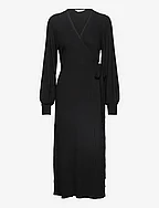 5x5 Solid Dina Dress - BLACK