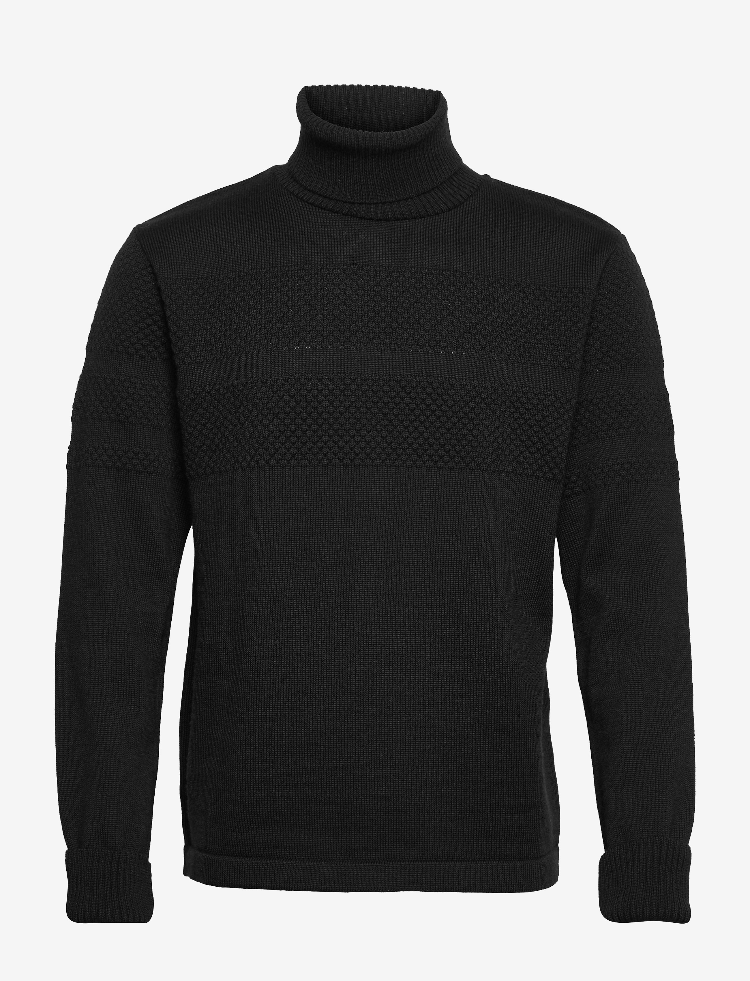 Wool Klemens Knit FAV - BLACK