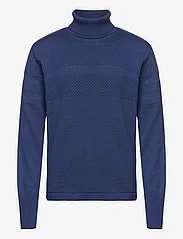 Mads Nørgaard - Wool Klemens Knit - podstawowa odzież z dzianiny - estate blue - 0
