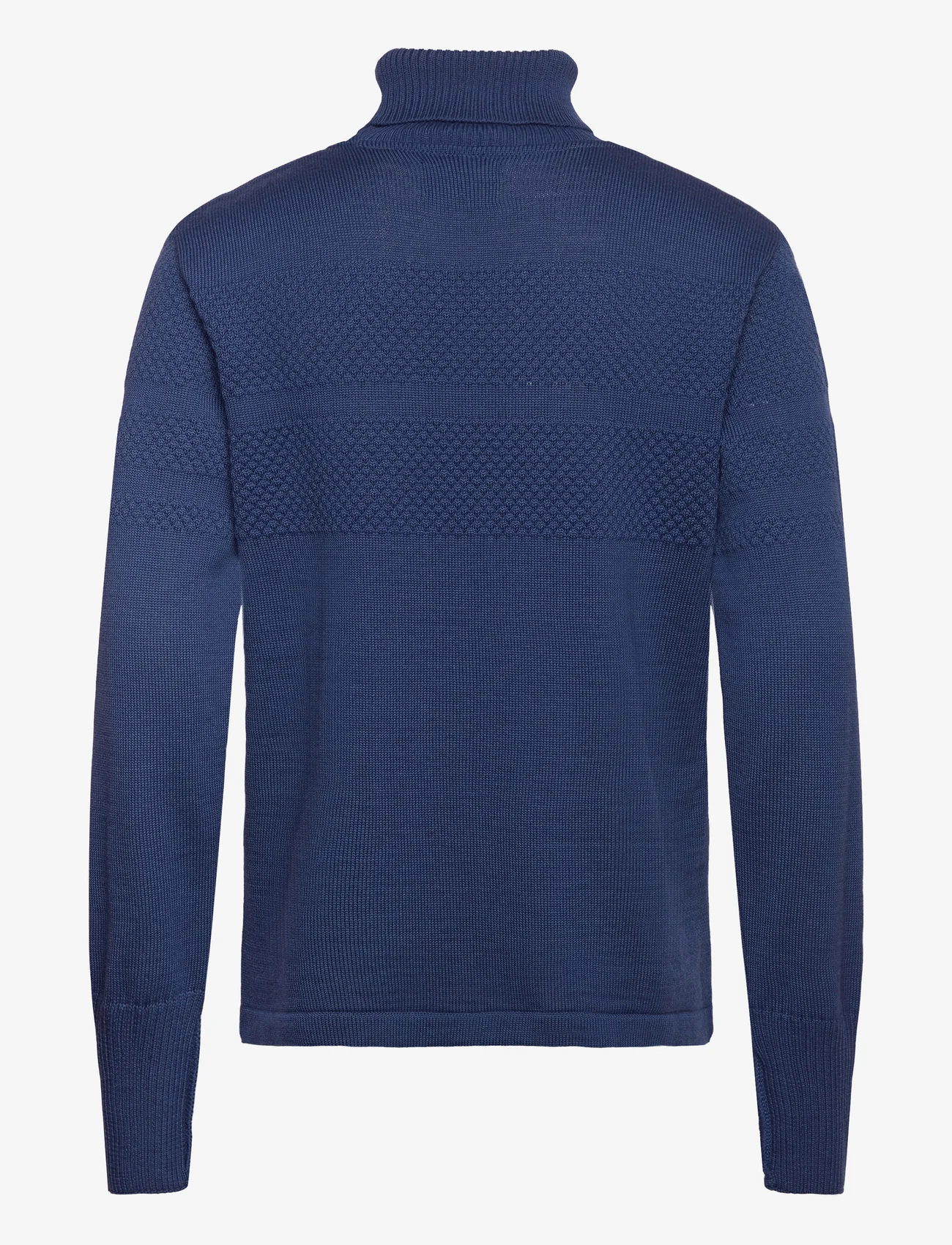 Mads Nørgaard - Wool Klemens Knit - basic knitwear - estate blue - 1