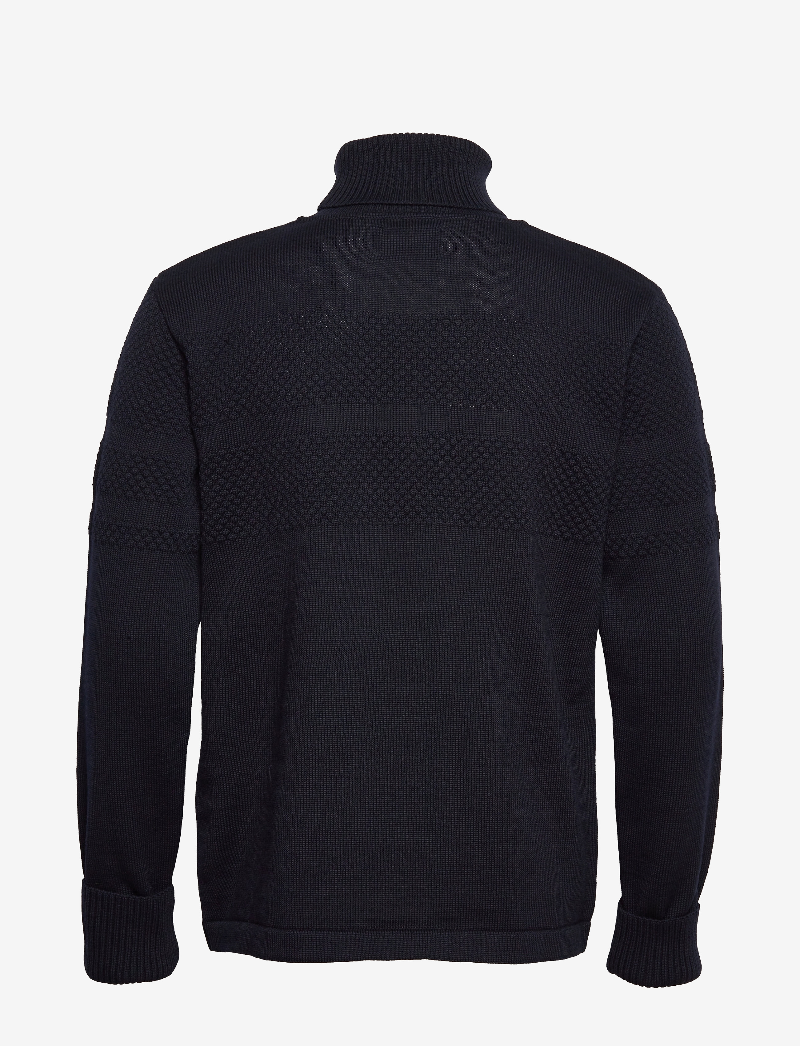 Mads Nørgaard - Wool Klemens Knit - rullekraver - sky captain - 1