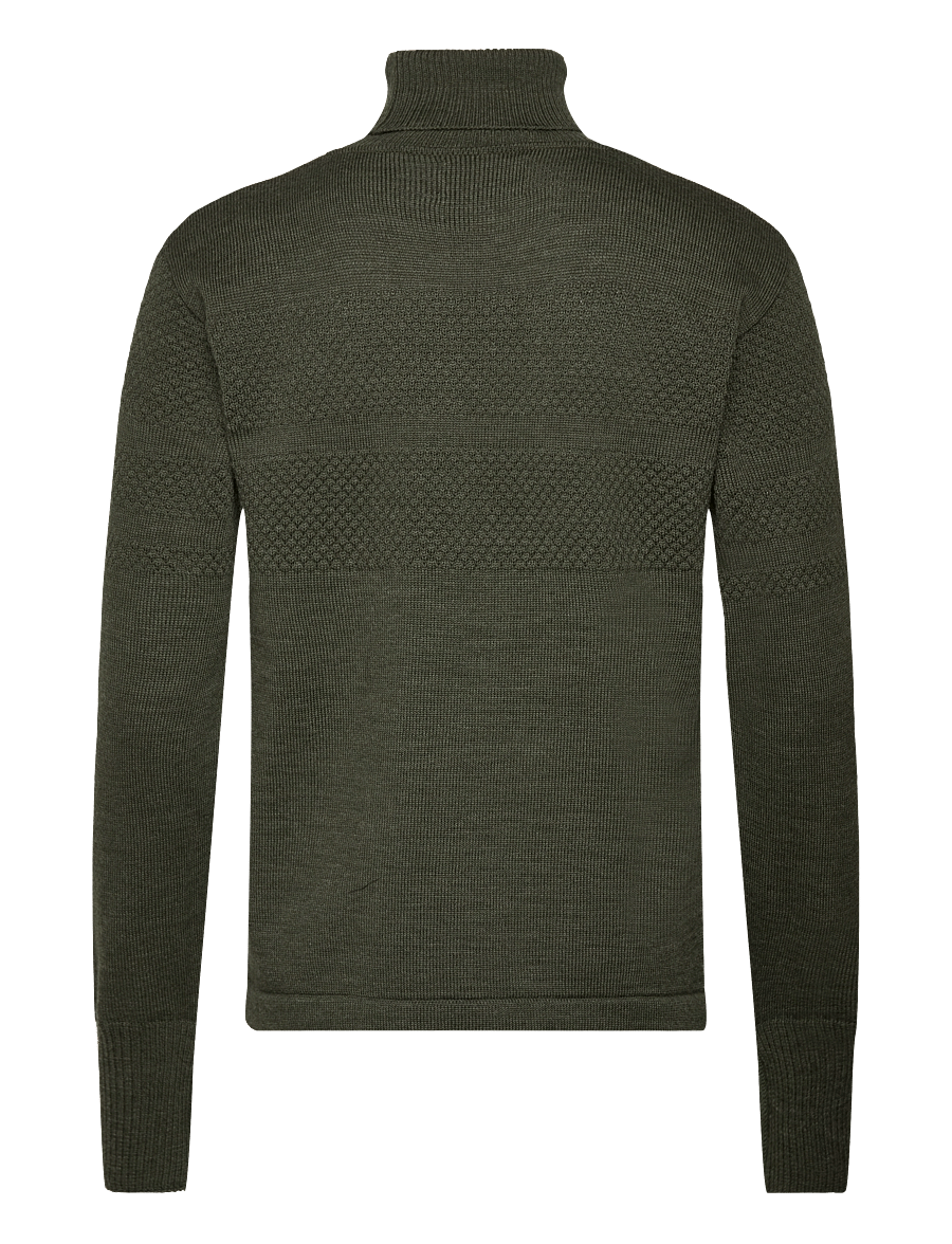 Mads Nørgaard - Wool Klemens Knit FAV - rollkragenpullover - tarmac - 1