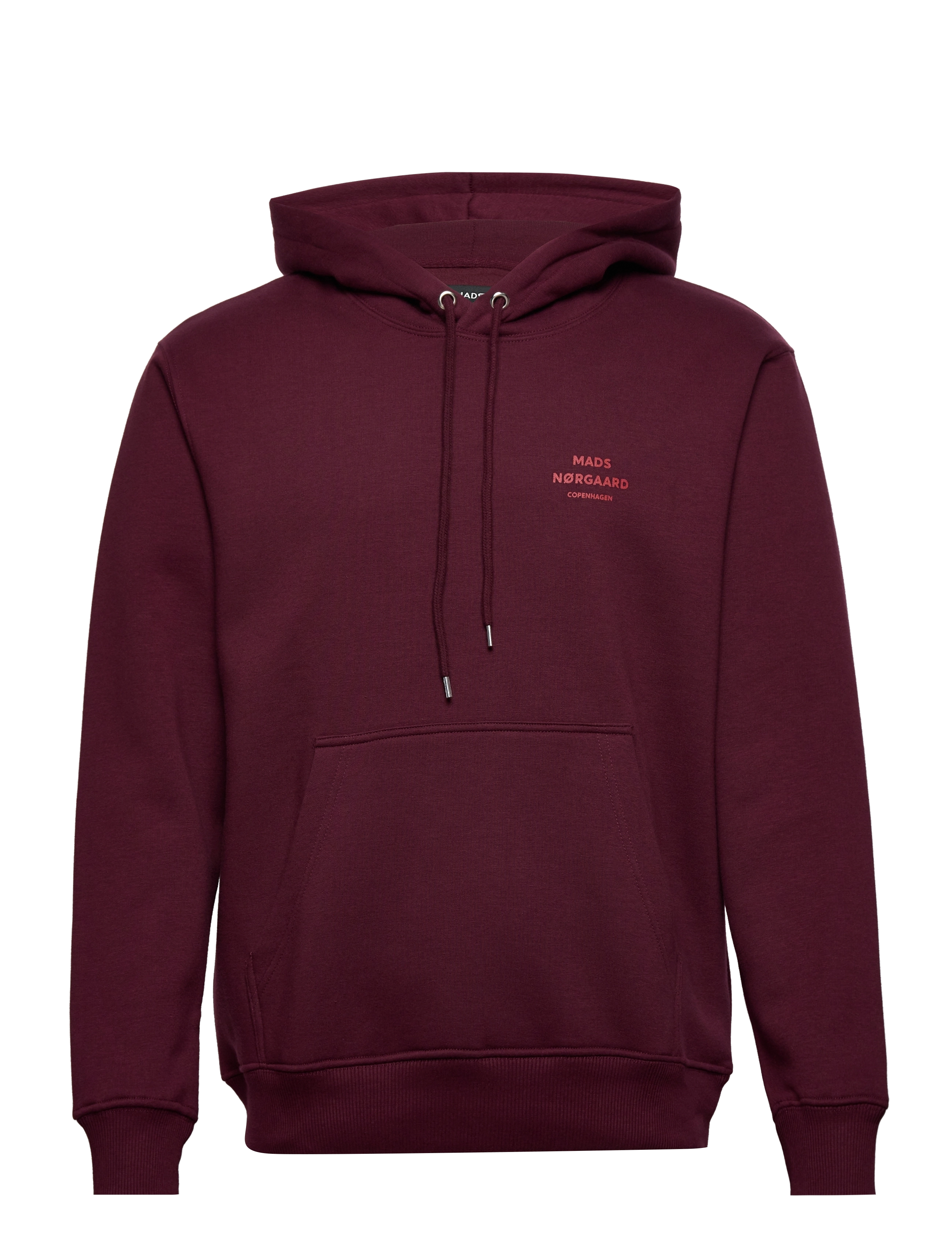Mads Nørgaard - Standard Hoodie Logo Sweat - winetasting - 0