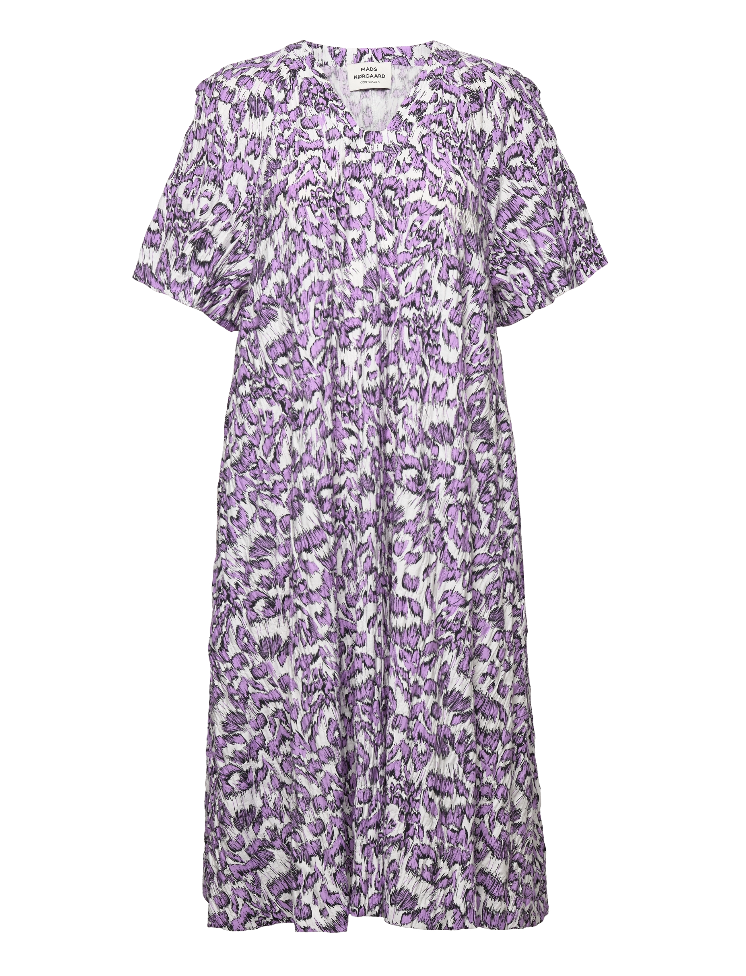 Mads Nørgaard Chakra Trish Dress Aop, 36, Dresses, Mehrfarbig/gemustert - Knee-length & Midi, Frauen