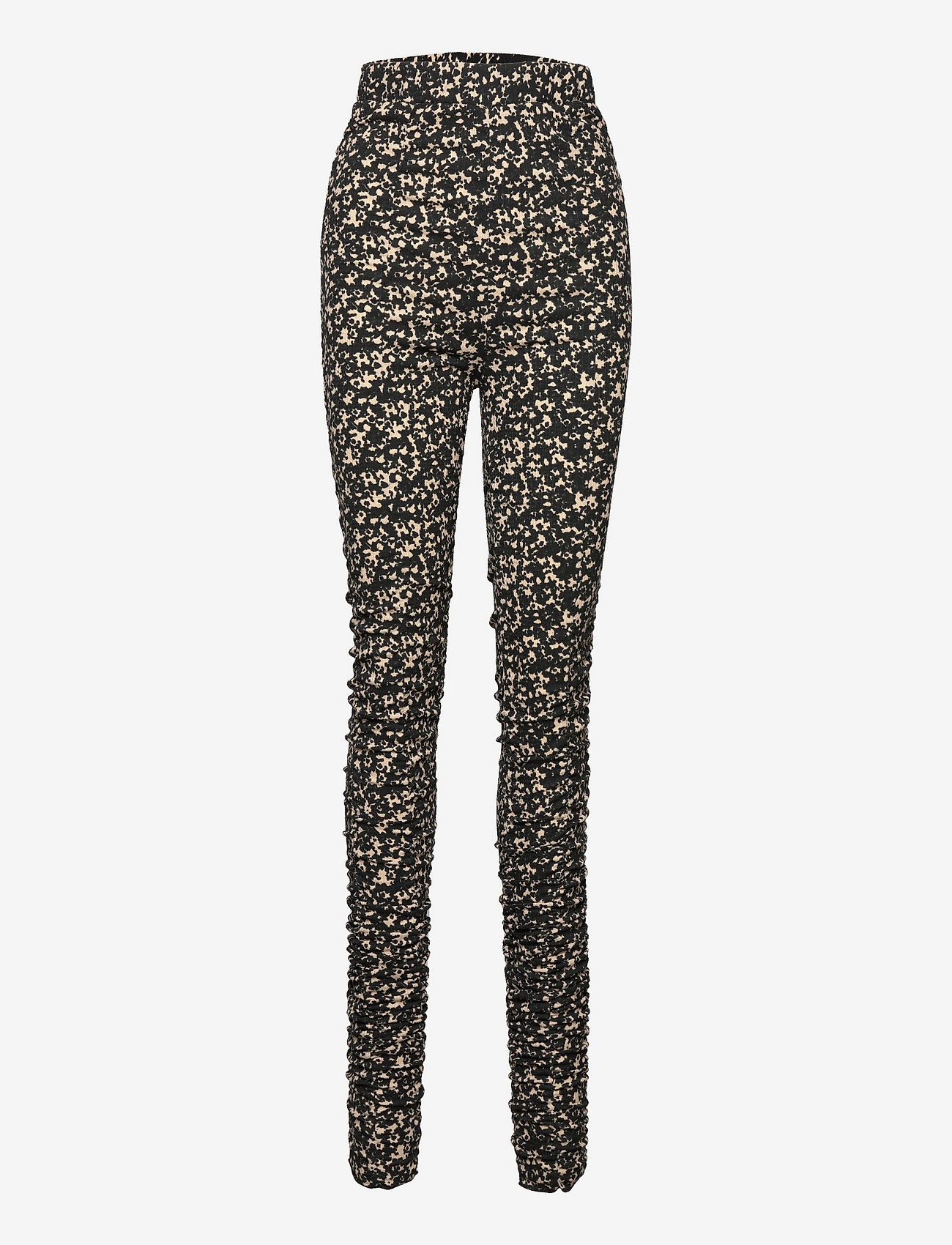 Mads Nørgaard - Pollux Pisa Leggings - leggings - parchment/black - 0
