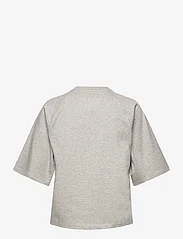 Mads Nørgaard - Heavy Single Trista Tee - t-shirts & tops - light grey melange - 1