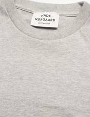Mads Nørgaard - Heavy Single Trista Tee - t-shirts & tops - light grey melange - 2