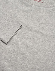 Mads Nørgaard - Organic Jersey Tenna Tee FAV - t-shirt & tops - light grey melange - 2