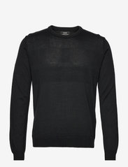 Mads Nørgaard - Merino Wool Klap Knit - nordischer stil - black - 0