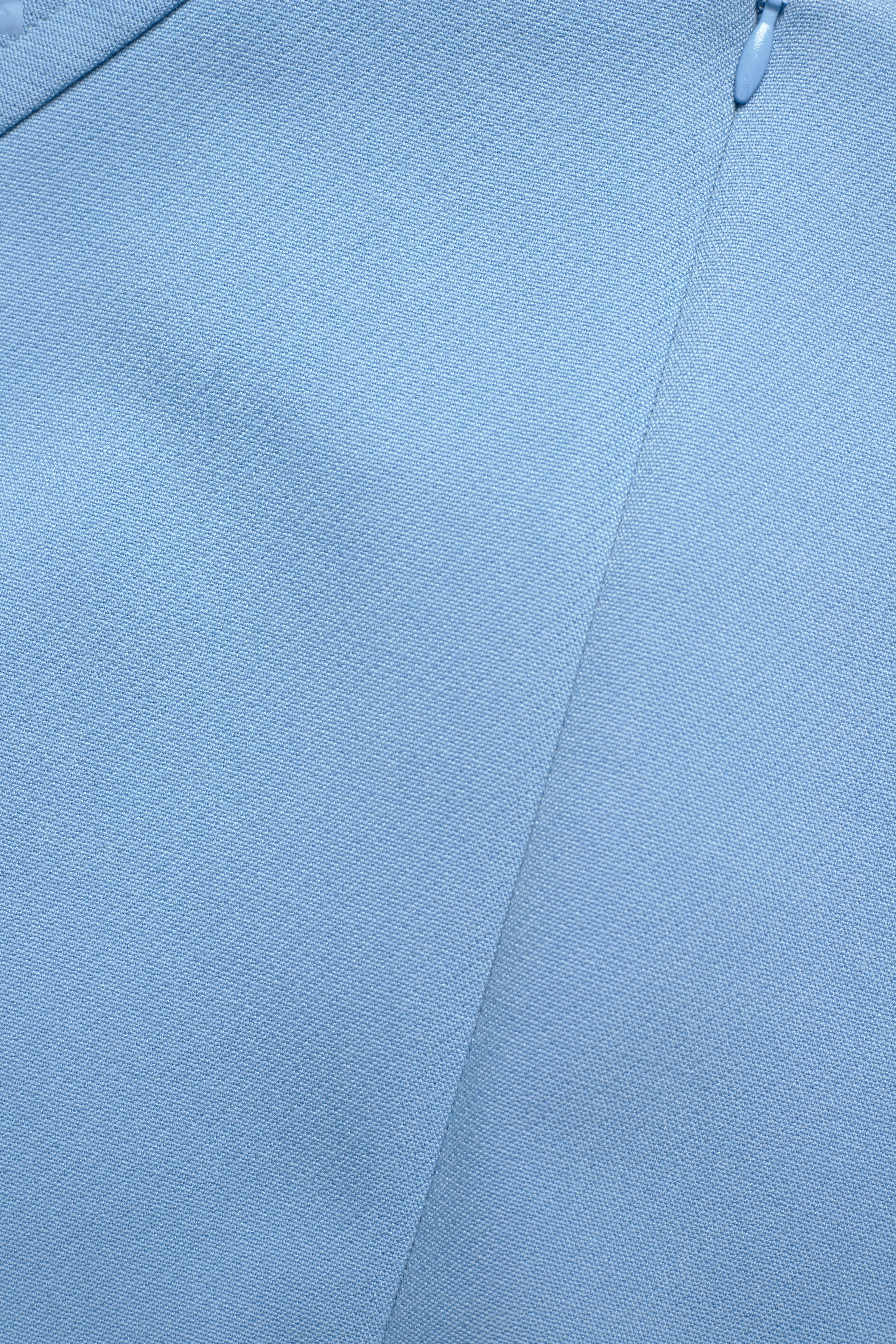 Mads Nørgaard - Soft Suiting Panton Dress - t-shirt-kleider - della robbia blue - 3