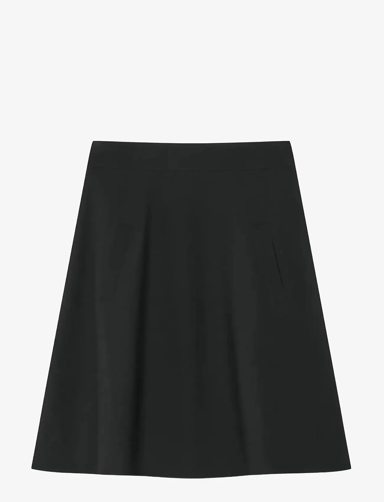 Mads Nørgaard - Sportina Stelly Skirt FAV - midiseelikud - black - 0
