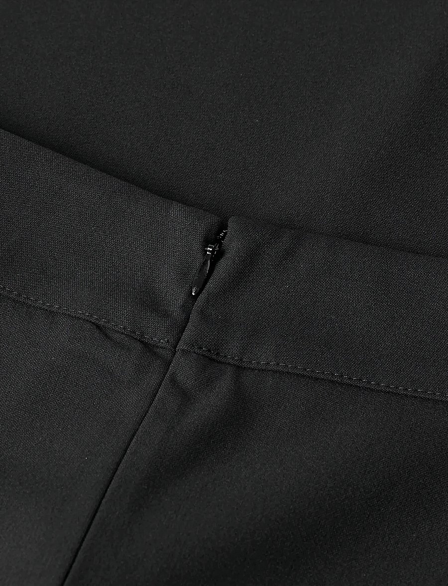 Mads Nørgaard - Recycled Sportina Stelly Skirt FAV - midi skirts - black - 1