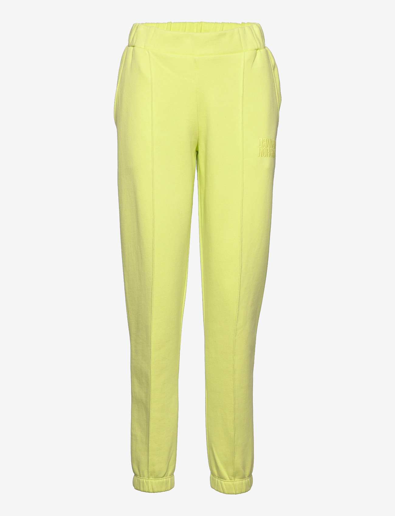 Mads Nørgaard - Organic Sweat Patty Pants - plus size - sunny lime - 0
