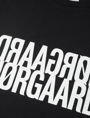 Mads Nørgaard - Single Organic Trenda P Tee - t-shirts & tops - black - 2