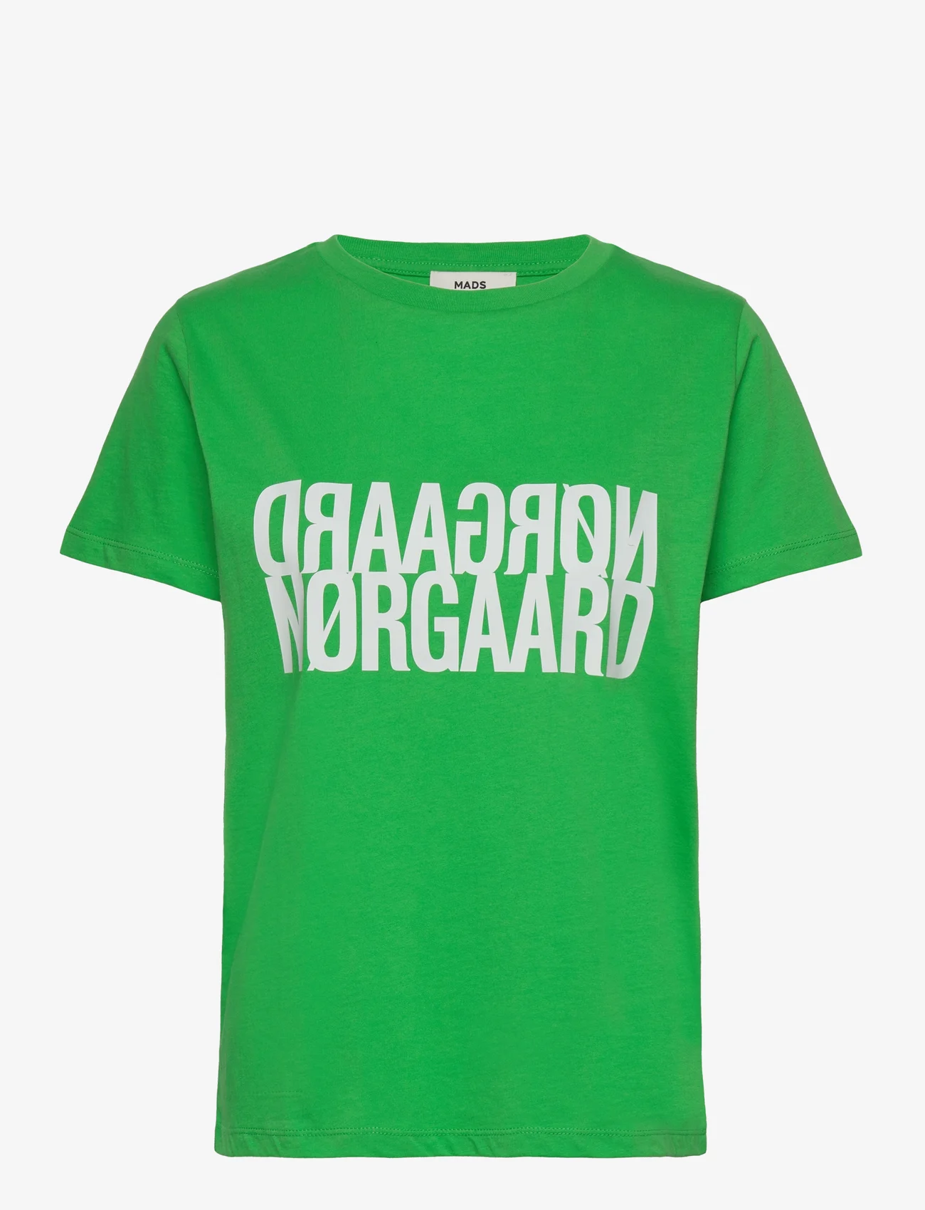 Mads Nørgaard - Single Organic Trenda P Tee - t-shirts & tops - poison green - 0