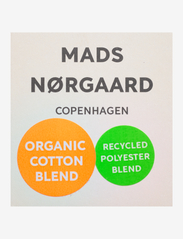 Mads Nørgaard - Crinckle Pop Dupina Dress - shirt dresses - purple hebe / snow white - 2