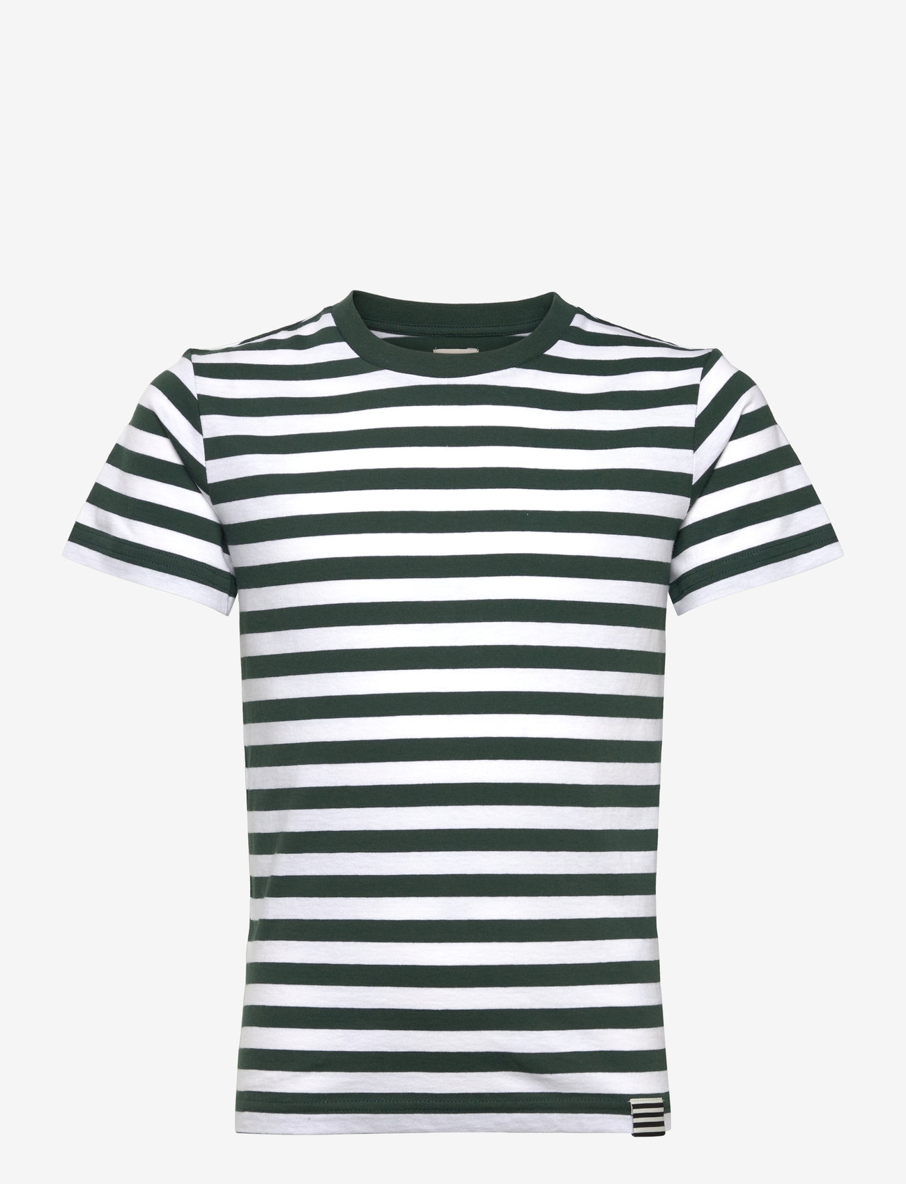 Mads Nørgaard - Organic Midi Thorlino Tee FAV - pine grove/white - 0