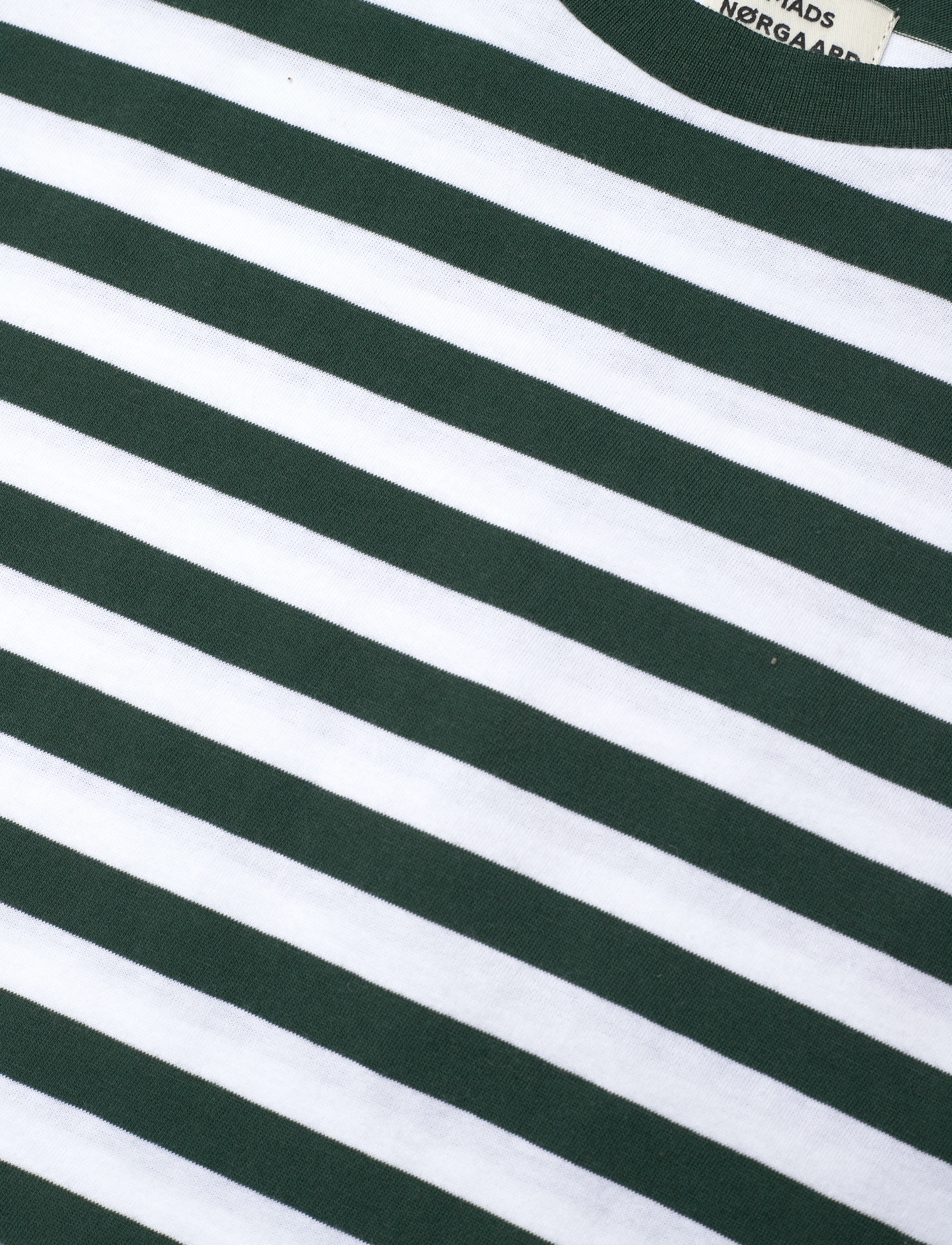 Mads Nørgaard - Organic Midi Thorlino Tee FAV - pine grove/white - 2