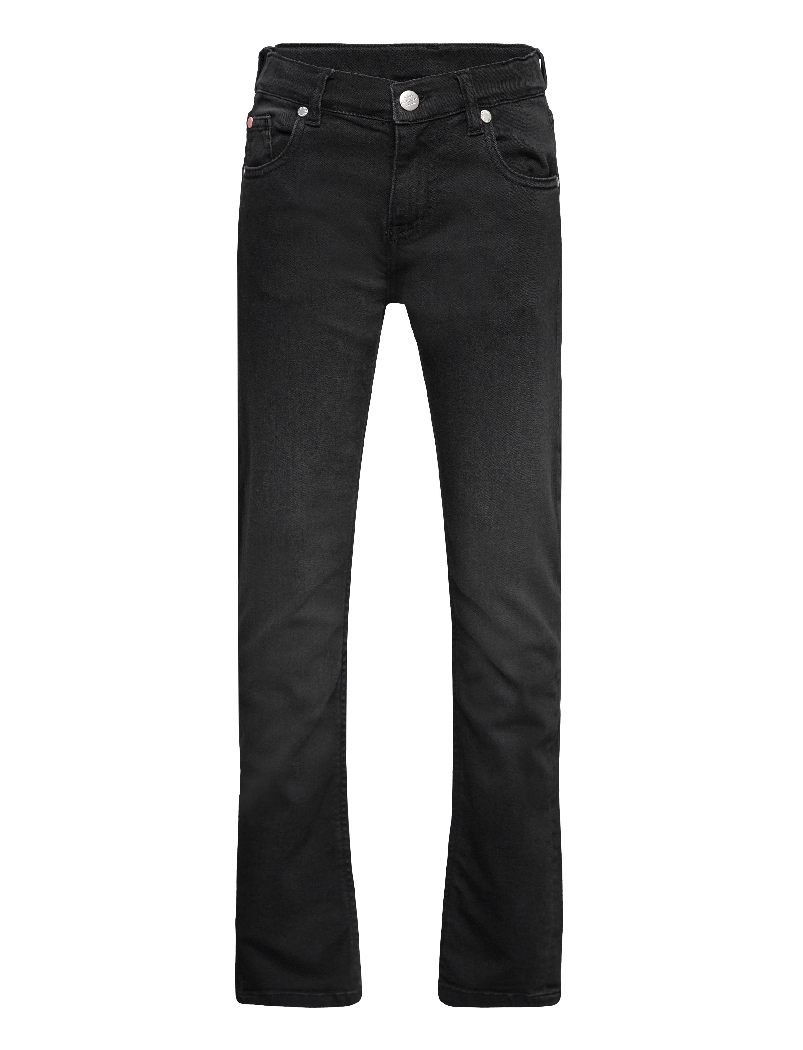 Mads Nørgaard Washed Black / Black Jagino Pants - Jeans - WASHED BLACK / black