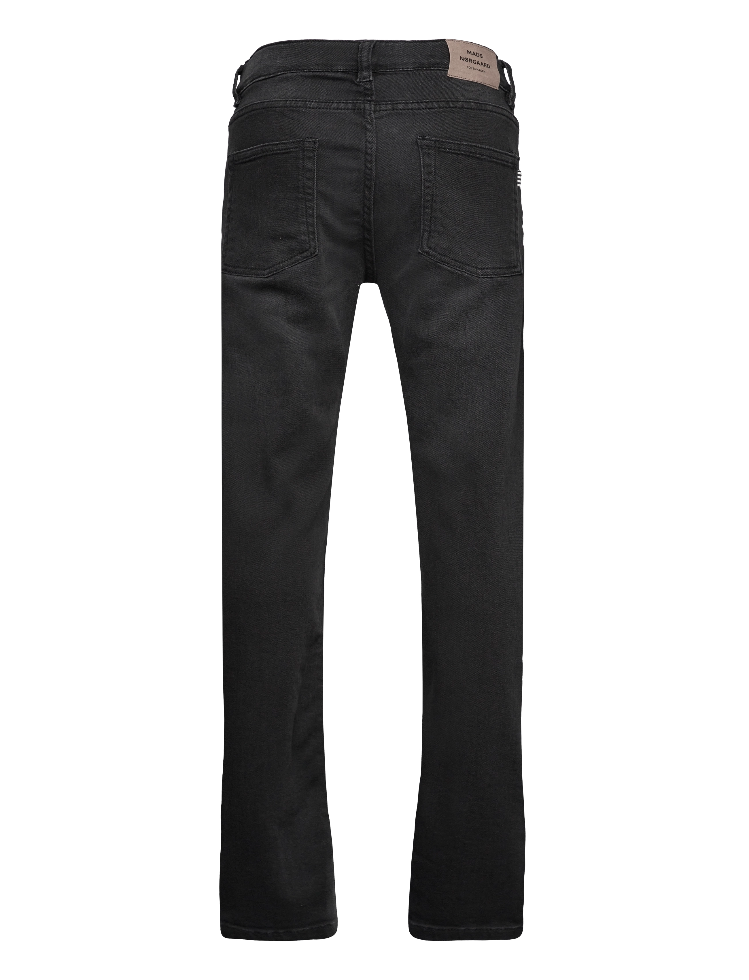 Mads Nørgaard - Washed Black / Black Jagino Pants - tavalised teksad - washed black - 1