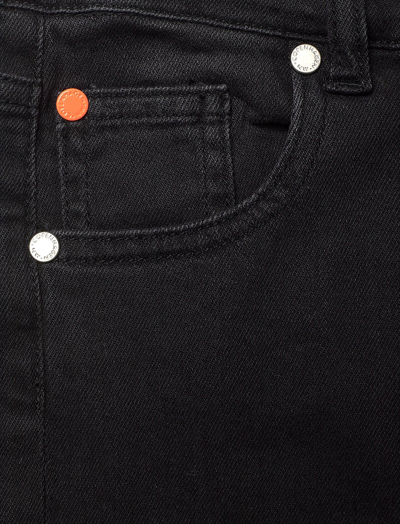 Mads Nørgaard - Washed Black / Black Jagino Pants - tavalised teksad - washed black - 2