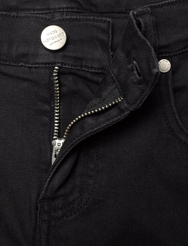 Mads Nørgaard - Washed Black / Black Jagino Pants - tavalised teksad - washed black - 3