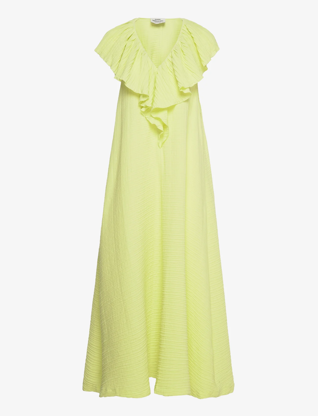 Mads Nørgaard - Gaze Lardini Dress - festkläder till outletpriser - sunny lime - 0