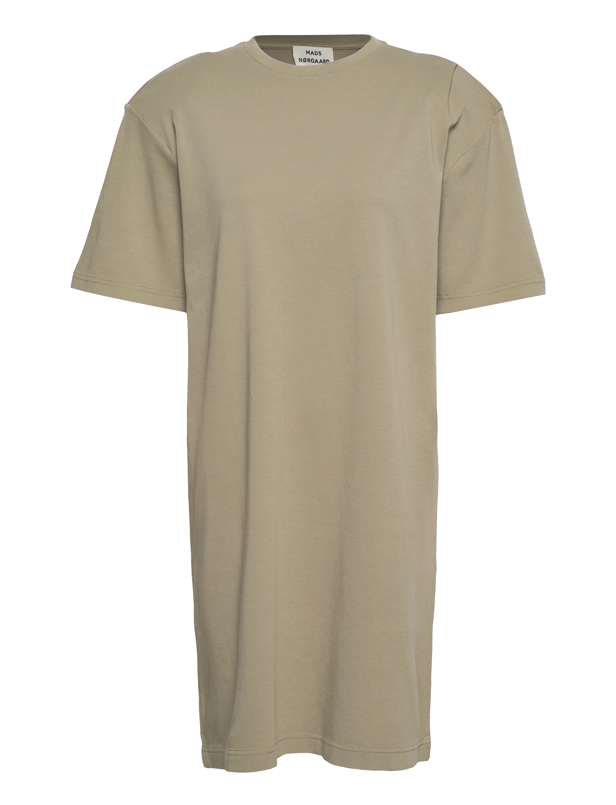 Mads Nørgaard Jersey Essence Vika Dress - Kjoler - ELM / khaki/green