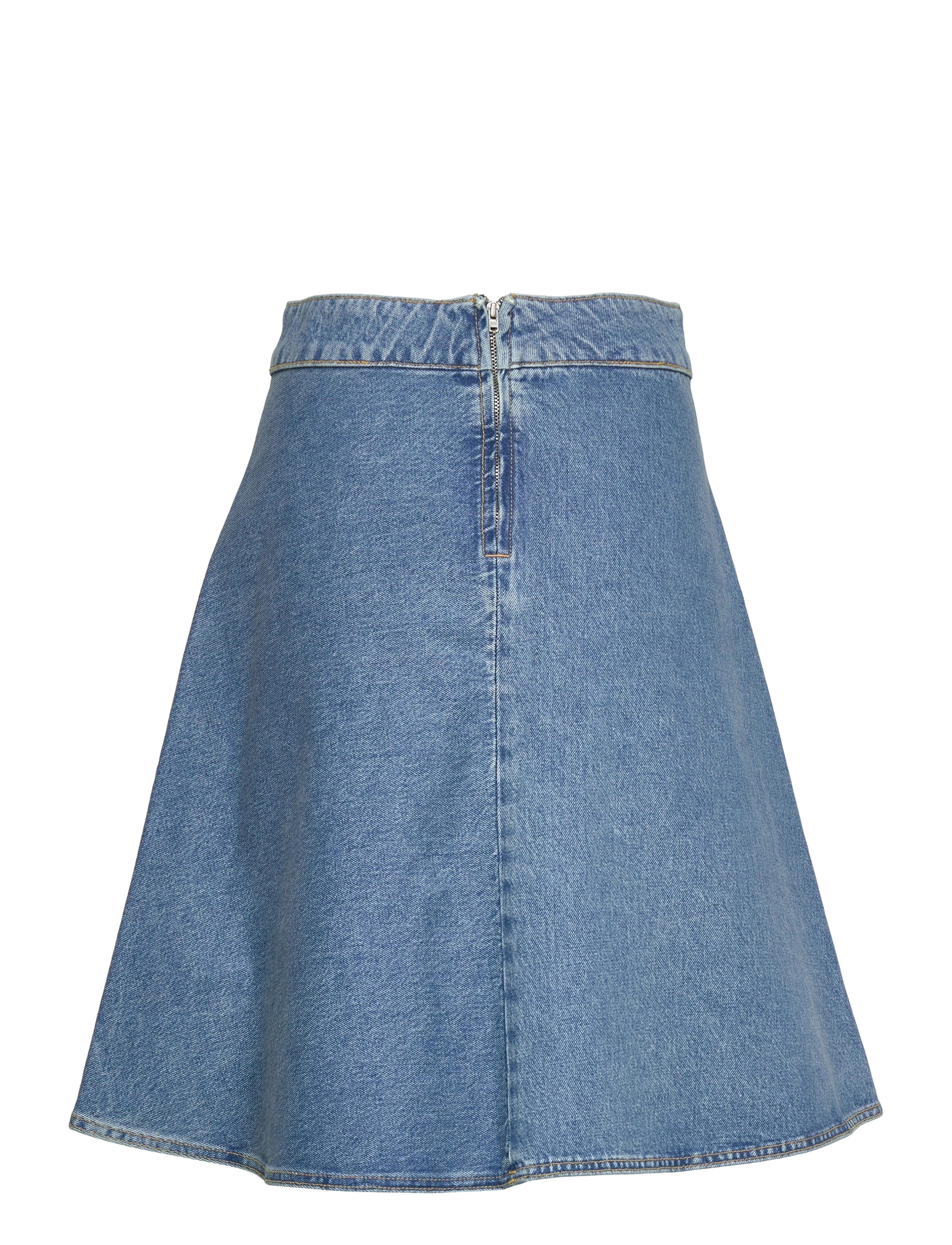 Mads Nørgaard - Organic Blue Stelly  Skirt - vintage blue - 1