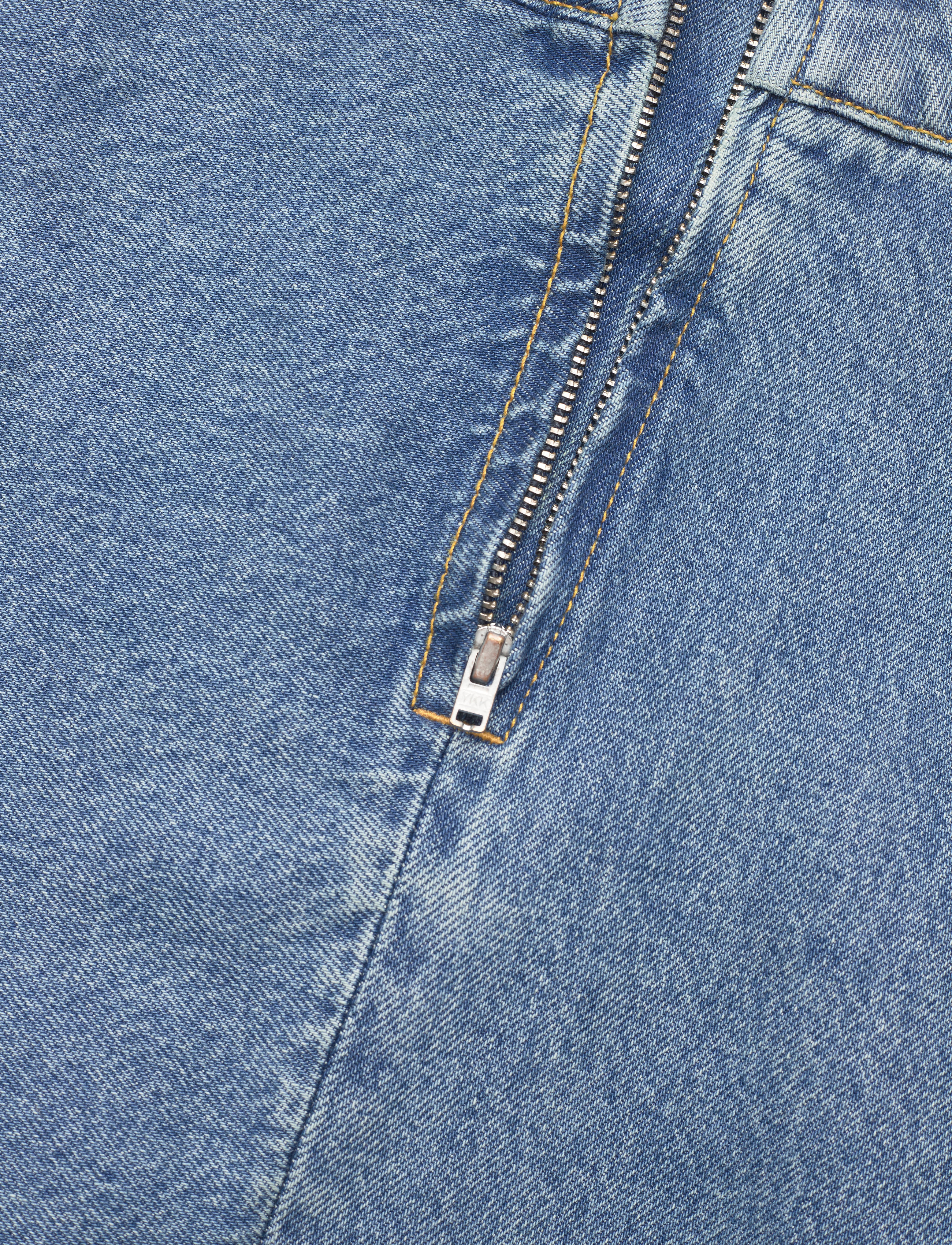 Mads Nørgaard - Organic Blue Stelly  Skirt - vintage blue - 3