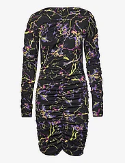 Mads Nørgaard - Pollux Aachen Dress - vakarėlių drabužiai išparduotuvių kainomis - sky aop black - 0