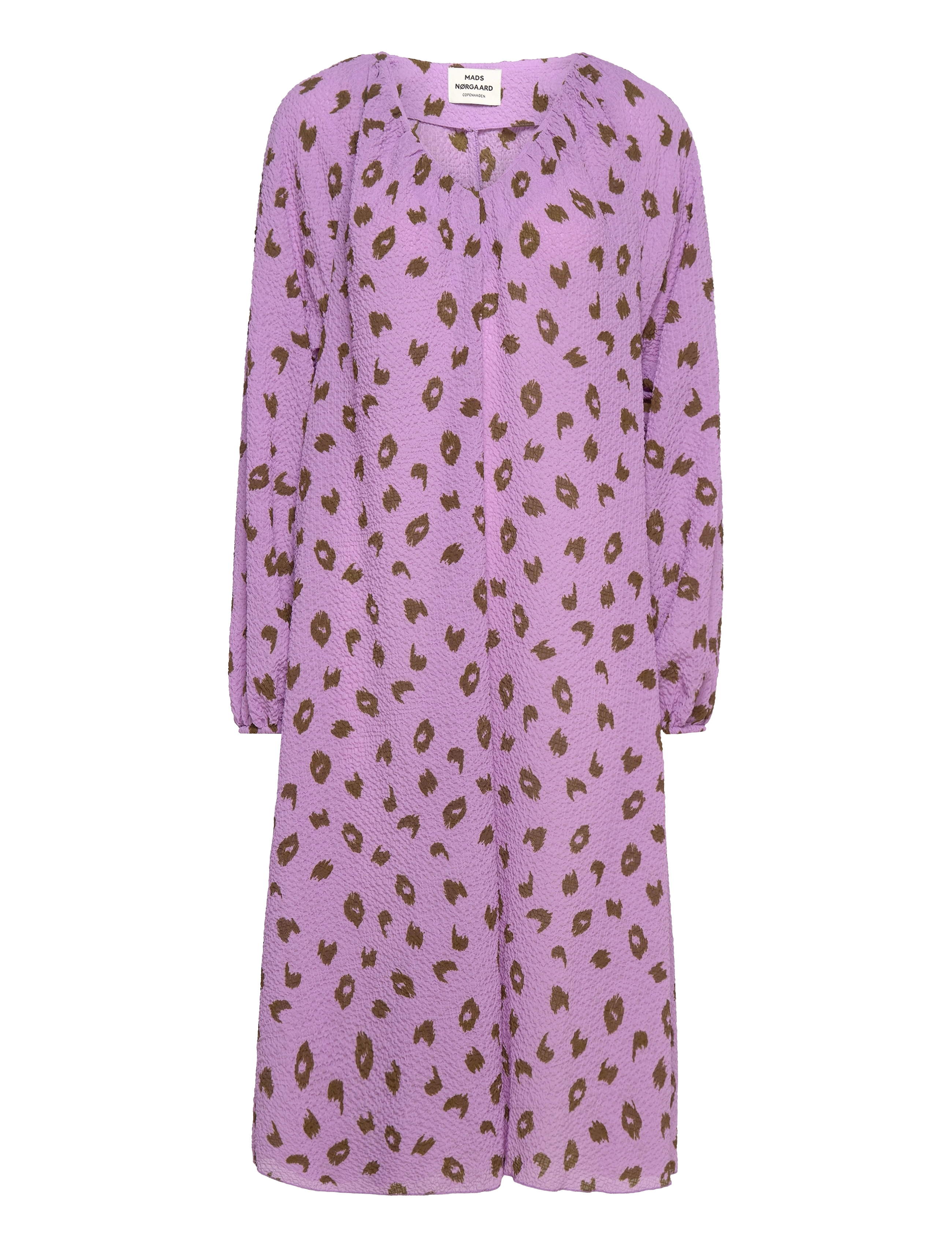 MADS NØRGAARD Bumpy Flower Bellini Kleid Lila - 34 - Damen