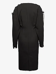 Mads Nørgaard - Soft Suiting Pyrmont Dress - korte kjoler - black - 1
