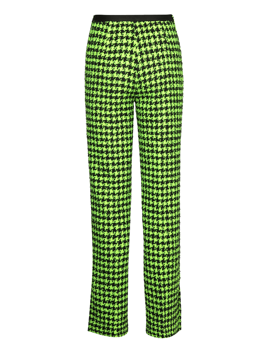 Mads Nørgaard - Perla Peppa Pants - raka byxor - evening primrose / black - 1